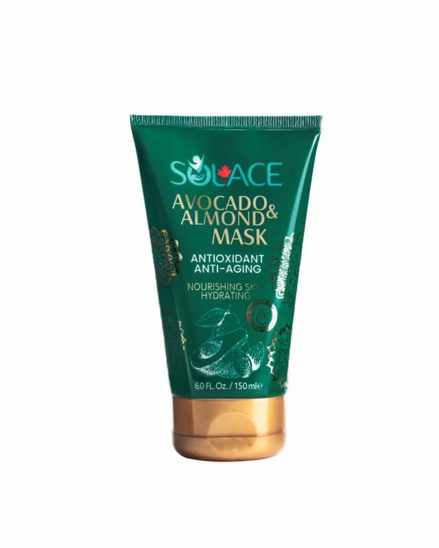 ماسک آووکادو و بادام سولس